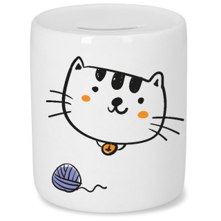 Tirelire chat - Idée cadeau enfant