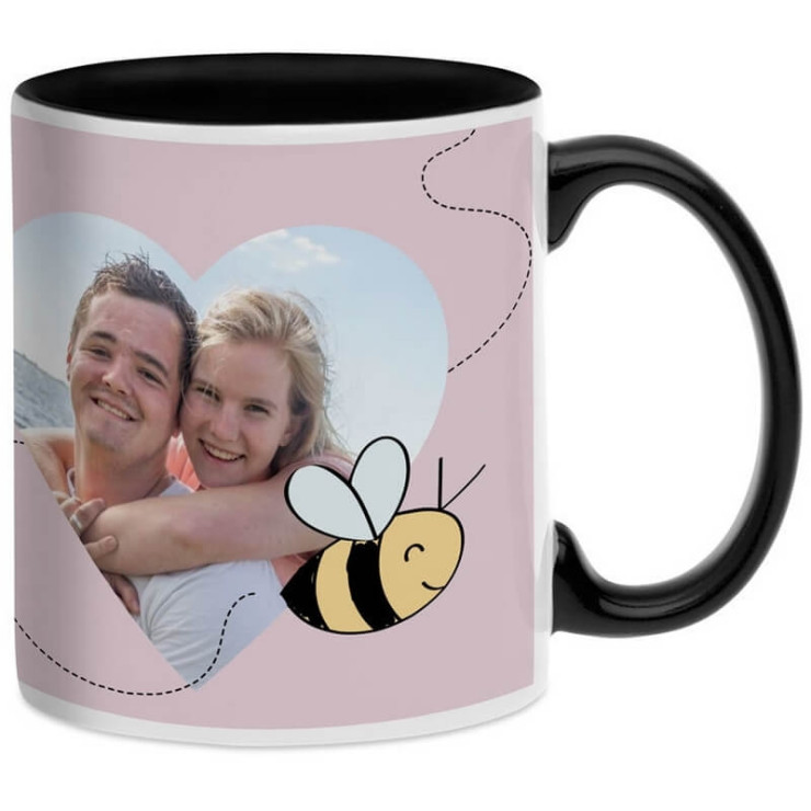 Mug personnalisable noir