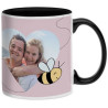 Mug personnalisable noir - Mugs personnalisés