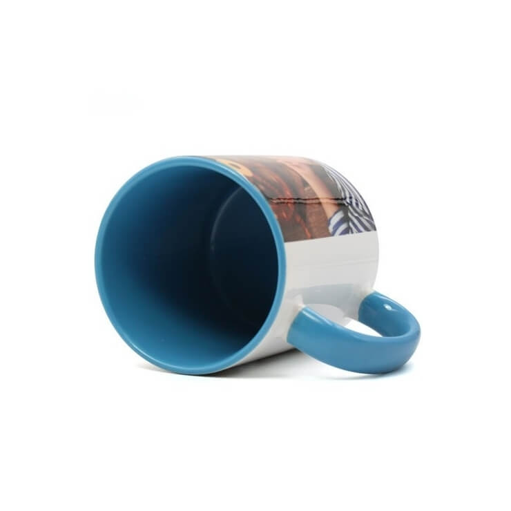 Mug personnalisable bleu ciel