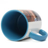 Mug personnalisable bleu ciel - Mugs personnalisés