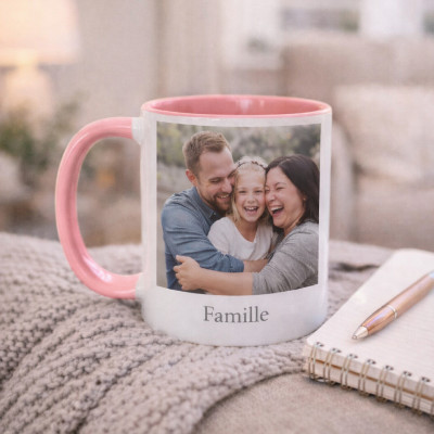 Mug photo avec texte