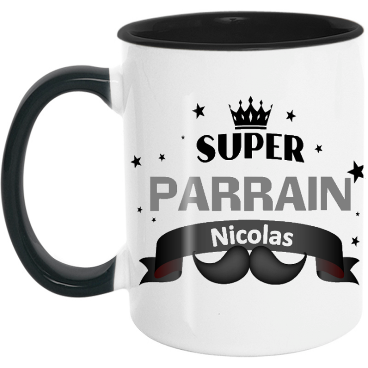 Mug parrain personnalisé