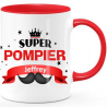 Mug pompier personnalisé - Mug Homme