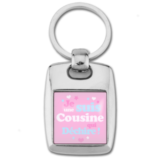 Porte clés cousine - Idée cadeau cousine
