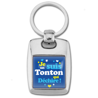 Porte clés tonton qui déchire - Idée cadeau tonton - Anniversaire
