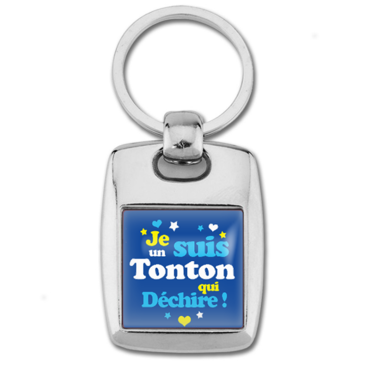 Porte clés tonton qui déchire - Idée cadeau tonton - Anniversaire