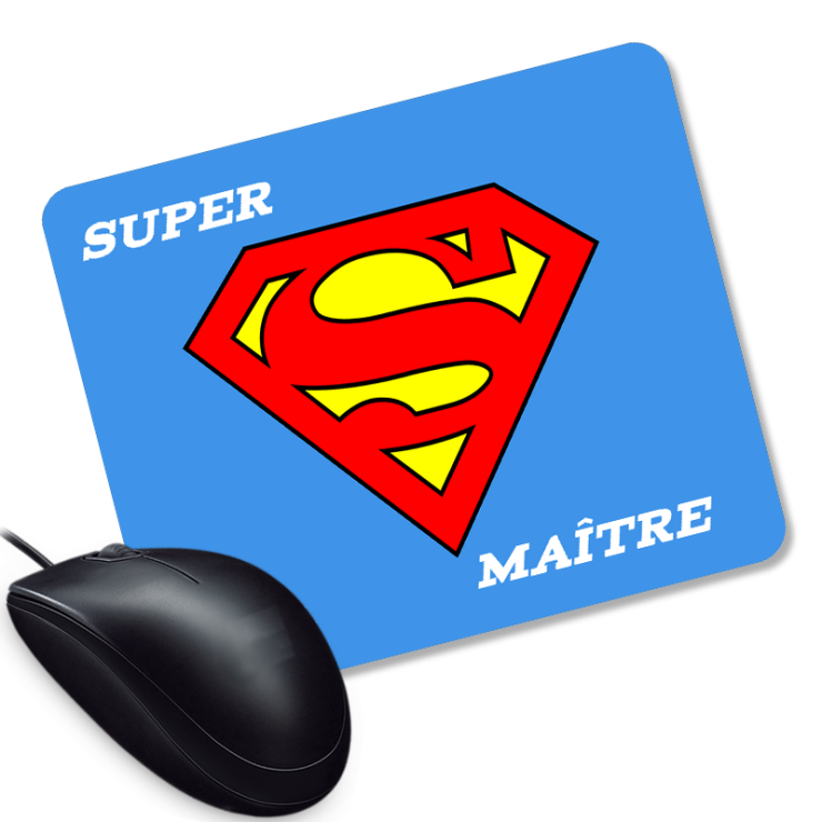 Tapis de souris Super Maitre d'école - Angora