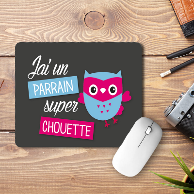 Achat tapis de souris Super Parrain - Angora