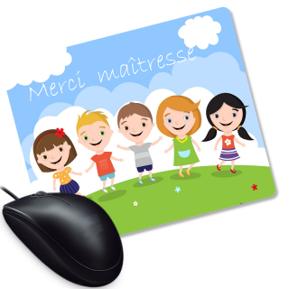 Tapis de souris maitresse - Angora