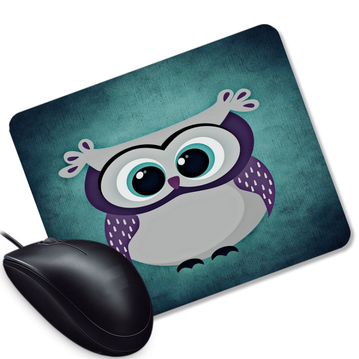 Tapis de souris chouette - Original