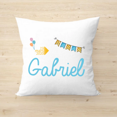       Housse de coussin personnalisable - Garçon
    