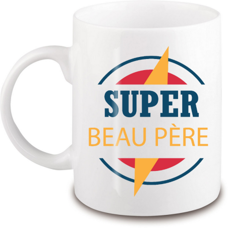       mug beau père - Idée cadeau beau père - Anniversaire beau père
    