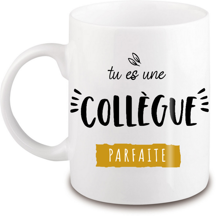 Mug collègue - Idée cadeau collègue - Mug original pour collègue - angora
