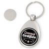 Porte clés jeton de caddie Connasse - Porte-clés Femme