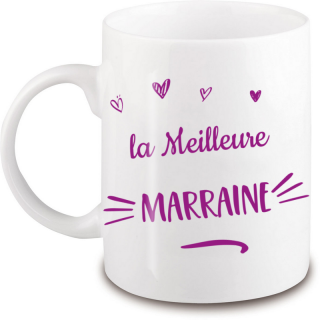 Mug Marraine - Idée cadeau Marraine personnalisé - Demande marraine