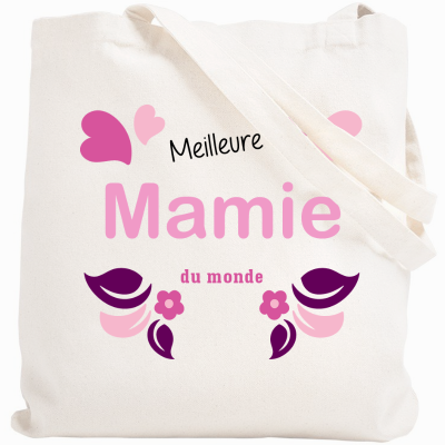 Tote bag meilleure mamie