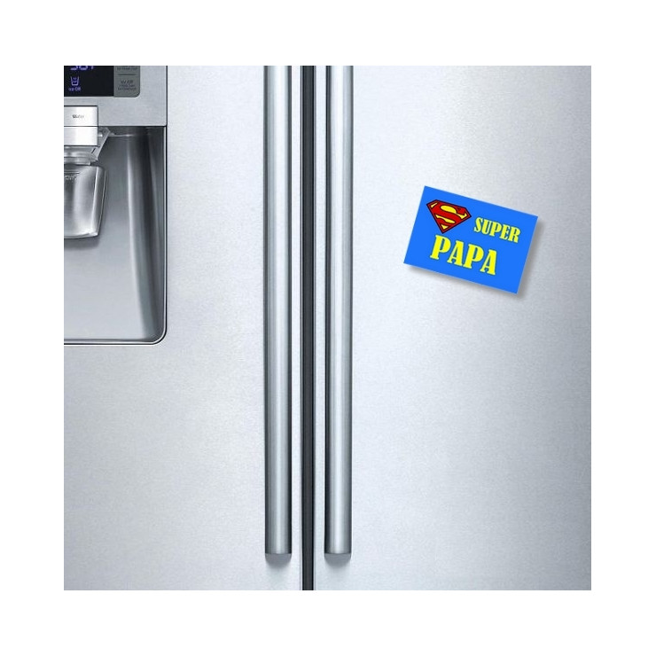 Aimant Super Papa - Idée cadeau papa