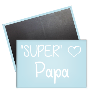 Magnet papa - idée cadeau original papa - aimant frigo papa