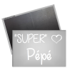 Magnet Super Pépé - angora - Magnet homme