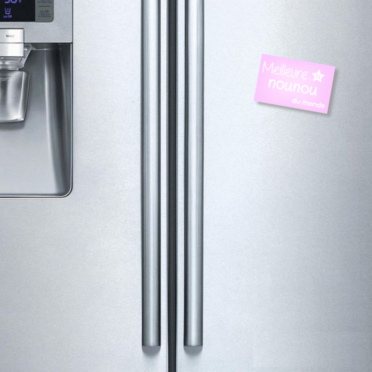 Magnet meilleure nounou - magnet Frigo Nounou