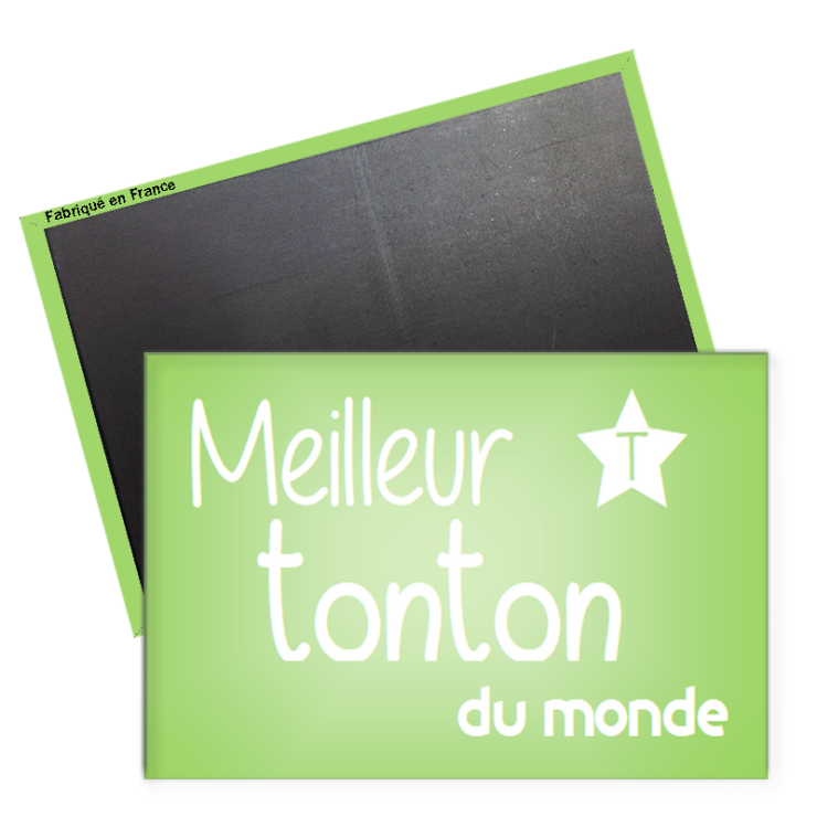 Magnet tonton - magnet rectangle Tonton - Angora
