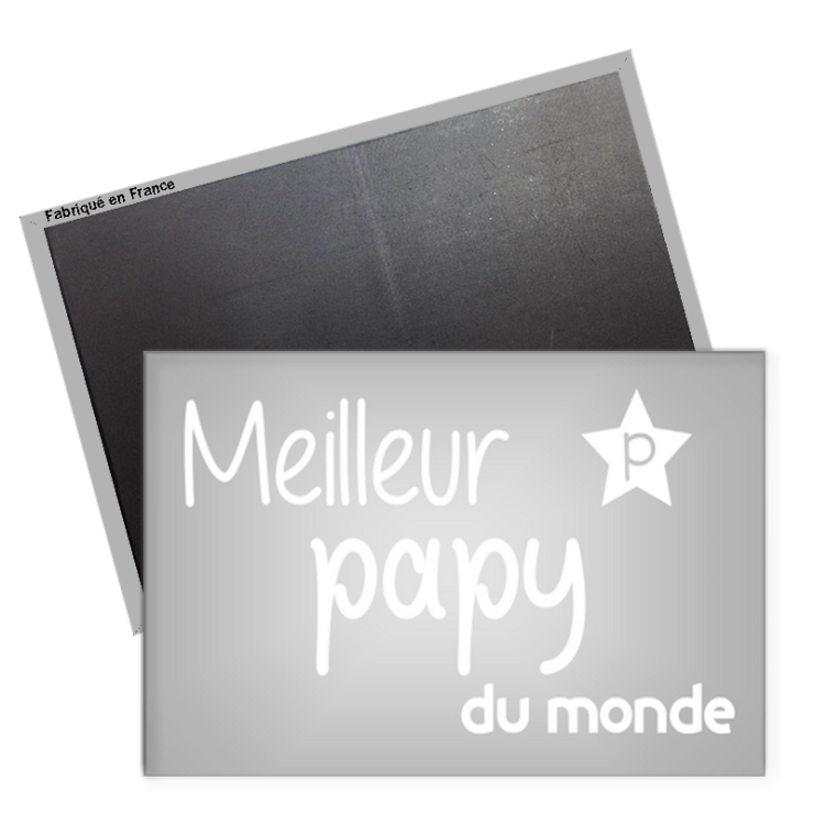 Magnet papy - magnet frigo papy - Cadeau papy - Angora