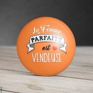 Achat magnet Vendeuse