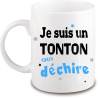 Mug Tonton qui déchire - Angora - Mug Homme