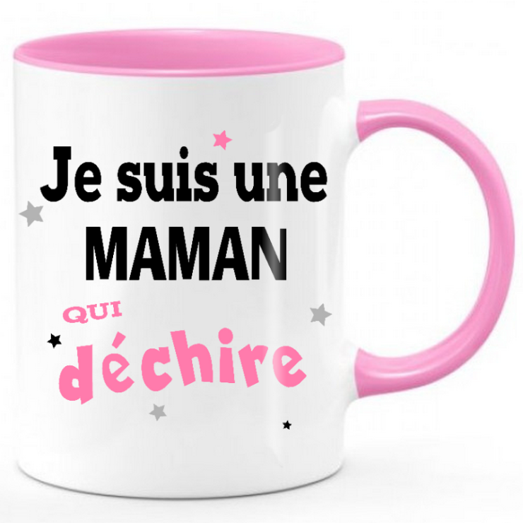Mug Maman qui déchire