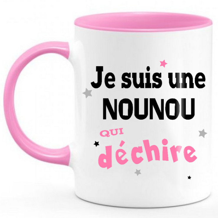 Mug Nounou qui déchire - Angora