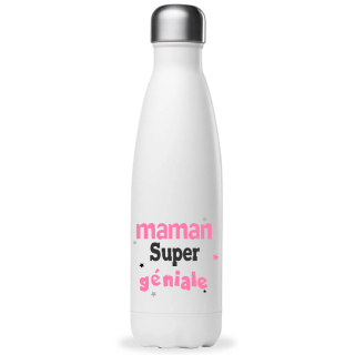 Bouteille maman - Bouteille Maman super géniale - Idée cadeau