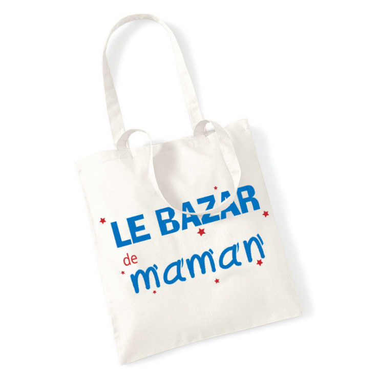 Tote bag Le bazar de maman - Angora