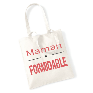 Tote bag Maman formidable - angora