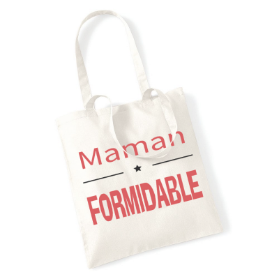 Tote bag Maman formidable - angora
