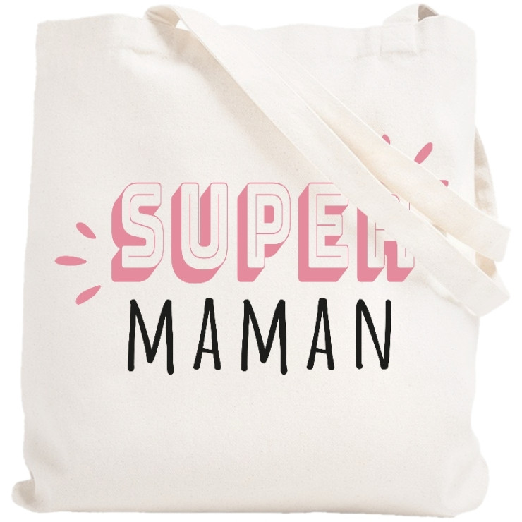 Tote bag Super Maman