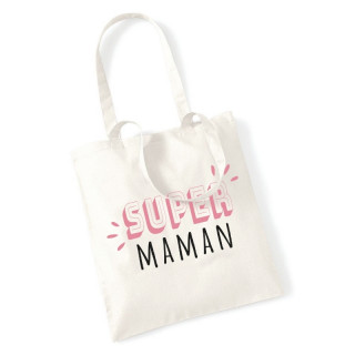 Boutique tote bag Super Maman