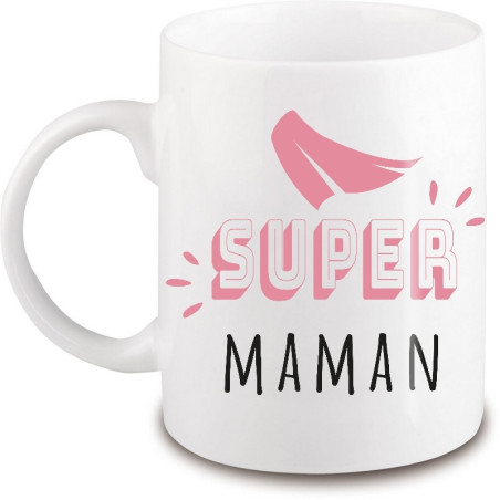       Mug Super Maman - idée cadeau
    