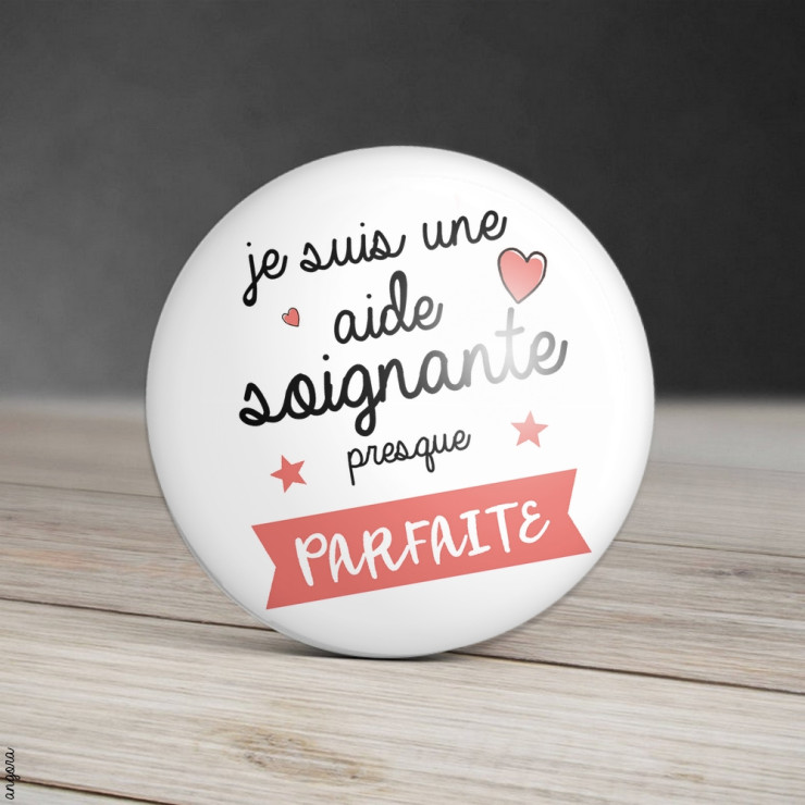 Magnet Aide-Soignante Personnalisé