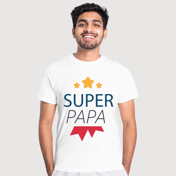 T-shirt Super PAPA
