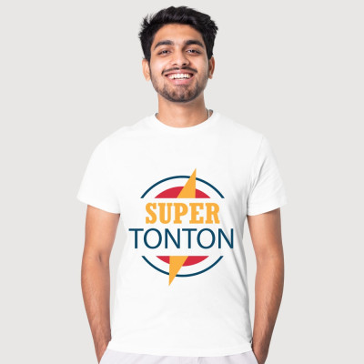 Achat tee shirt Super Tonton - Idée cadeau tonton