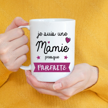       Mug Mamie - Tasse mamie - Anniversaire - Fête - Noël
    
