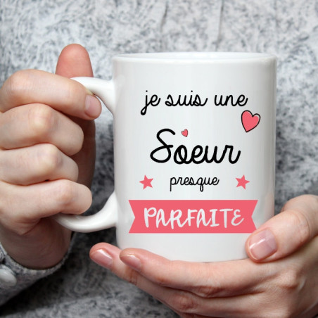       Mug soeur - Tasse soeur - Cadeau soeur - Anniversaire
    
