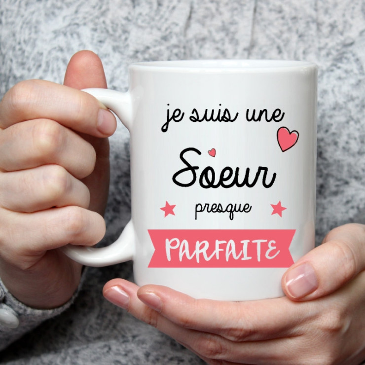 Mug soeur - Tasse soeur - Cadeau soeur - Anniversaire