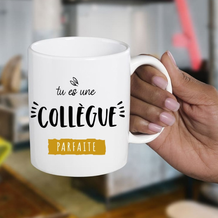 Mug collègue - Cadeau collègue - Anniversaire - Départ