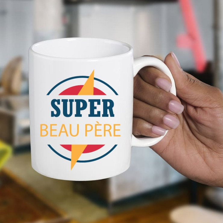 Mug Beau Père - Cadeau anniversaire - Tasse originale