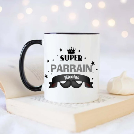       Mug personnalisé Parrain - Cadeau utile et original parrain
    