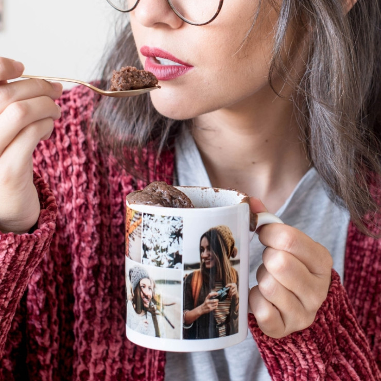 Mug blanc personnalisable avec Photo - Image - Texte