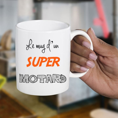 Achat mug motard - Idée cadeau motard