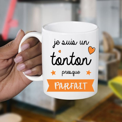 Achat mug Tonton - Anniversaire tonton - Fête Tonton - angora